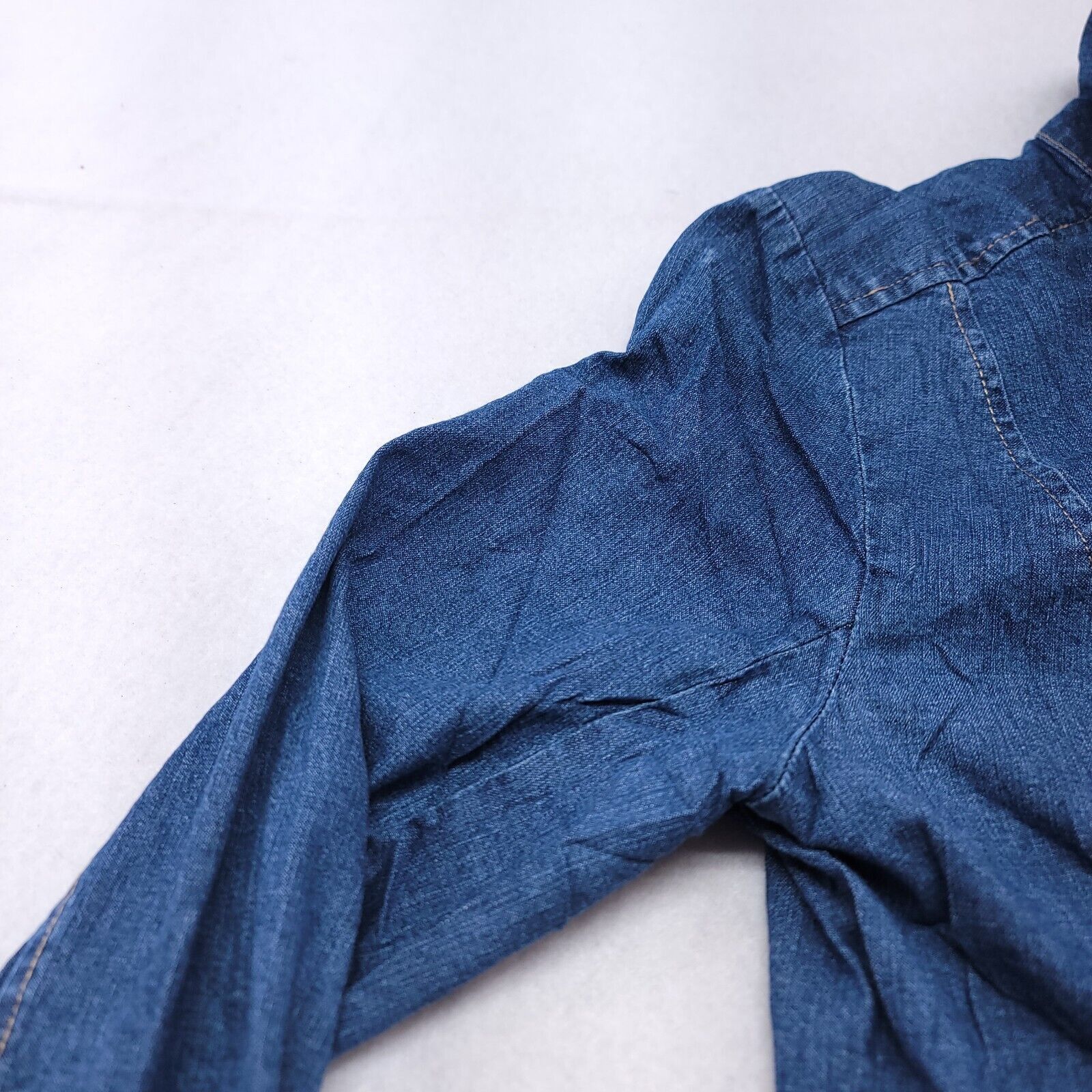 Cherokee Cherokee Button Up Casual Jean Jacket Womens Size Large Blue Size L / US 10 / IT 46 - 4 Thumbnail