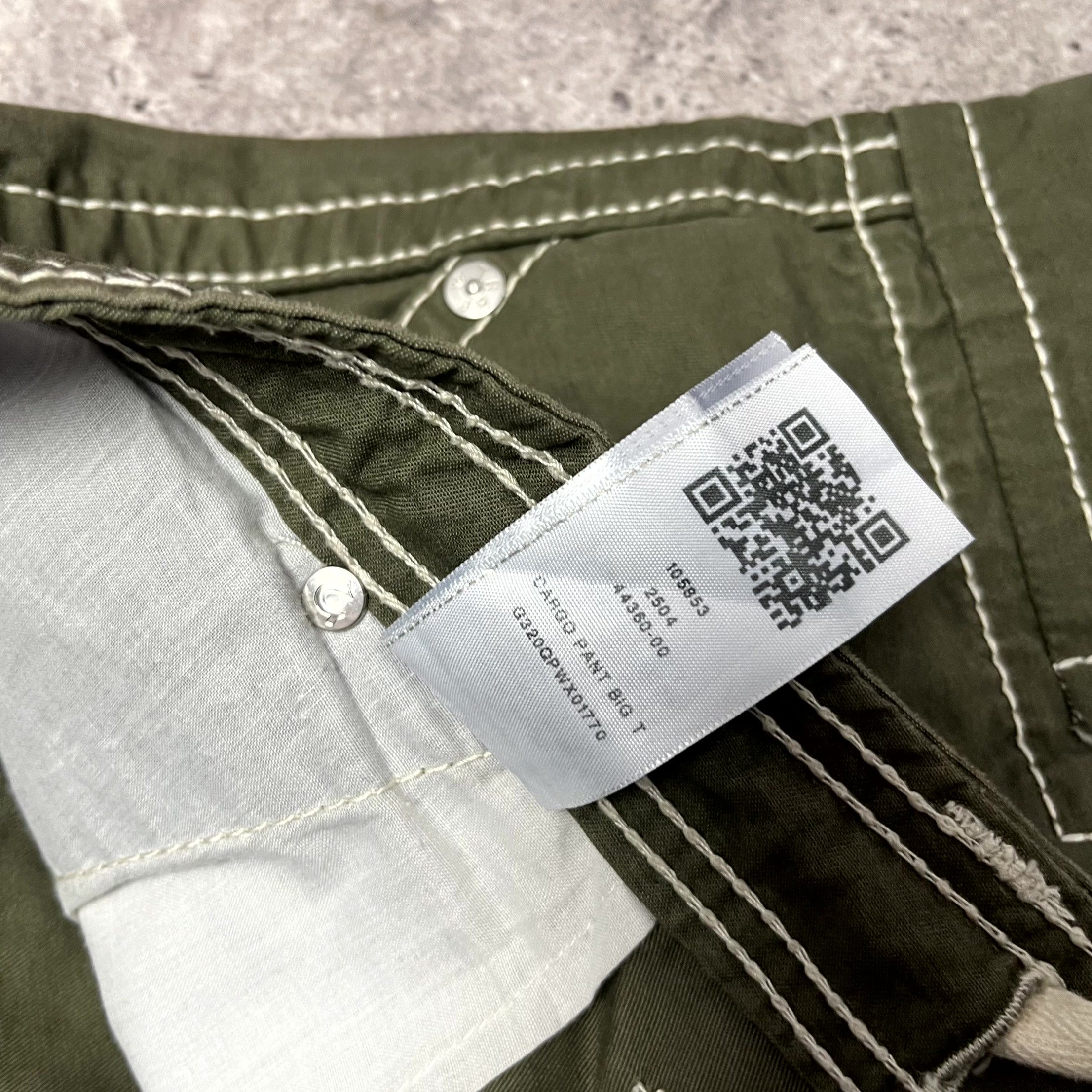 True Religion True Religion Cargo Green Khaki Pants Big T Size 38 2XL Size US 38 / EU 54 - 9 Thumbnail