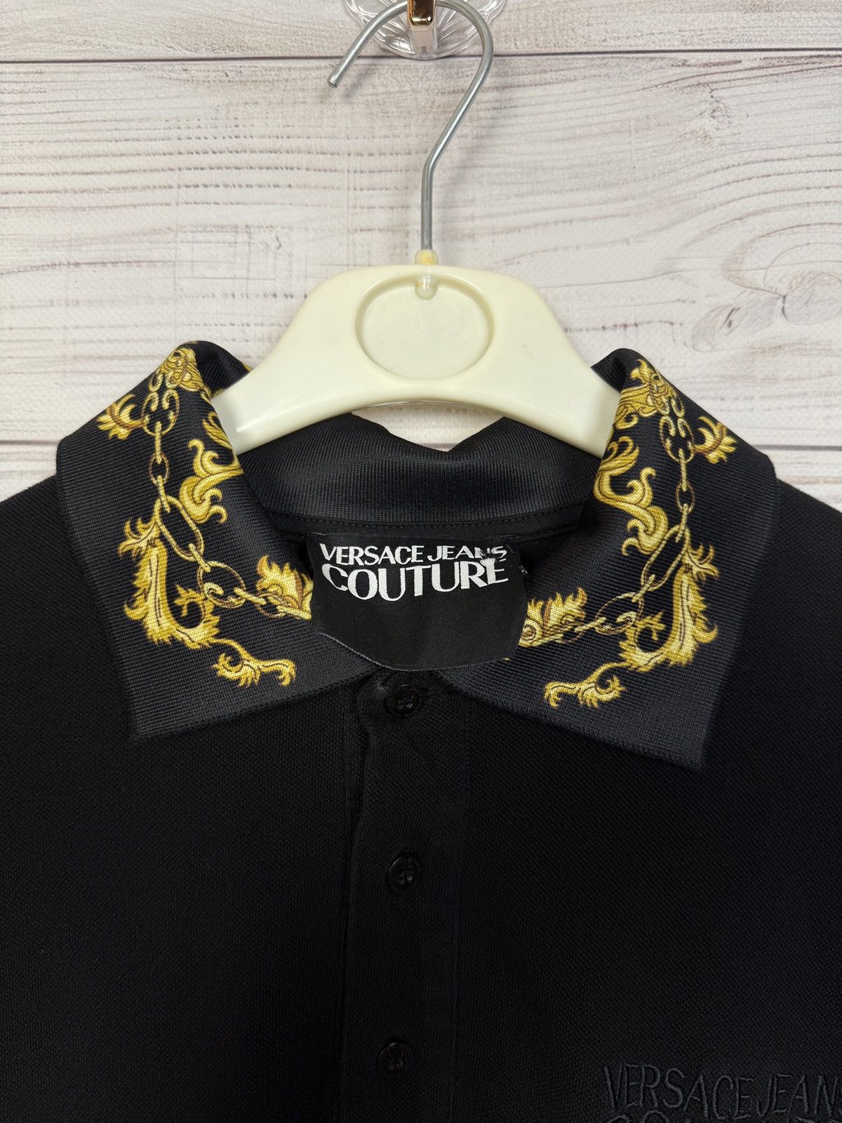 Versace Vintage longsleeve Versace polo Graphic Print streetwear y2k Size US L / EU 52-54 / 3 - 10 Thumbnail
