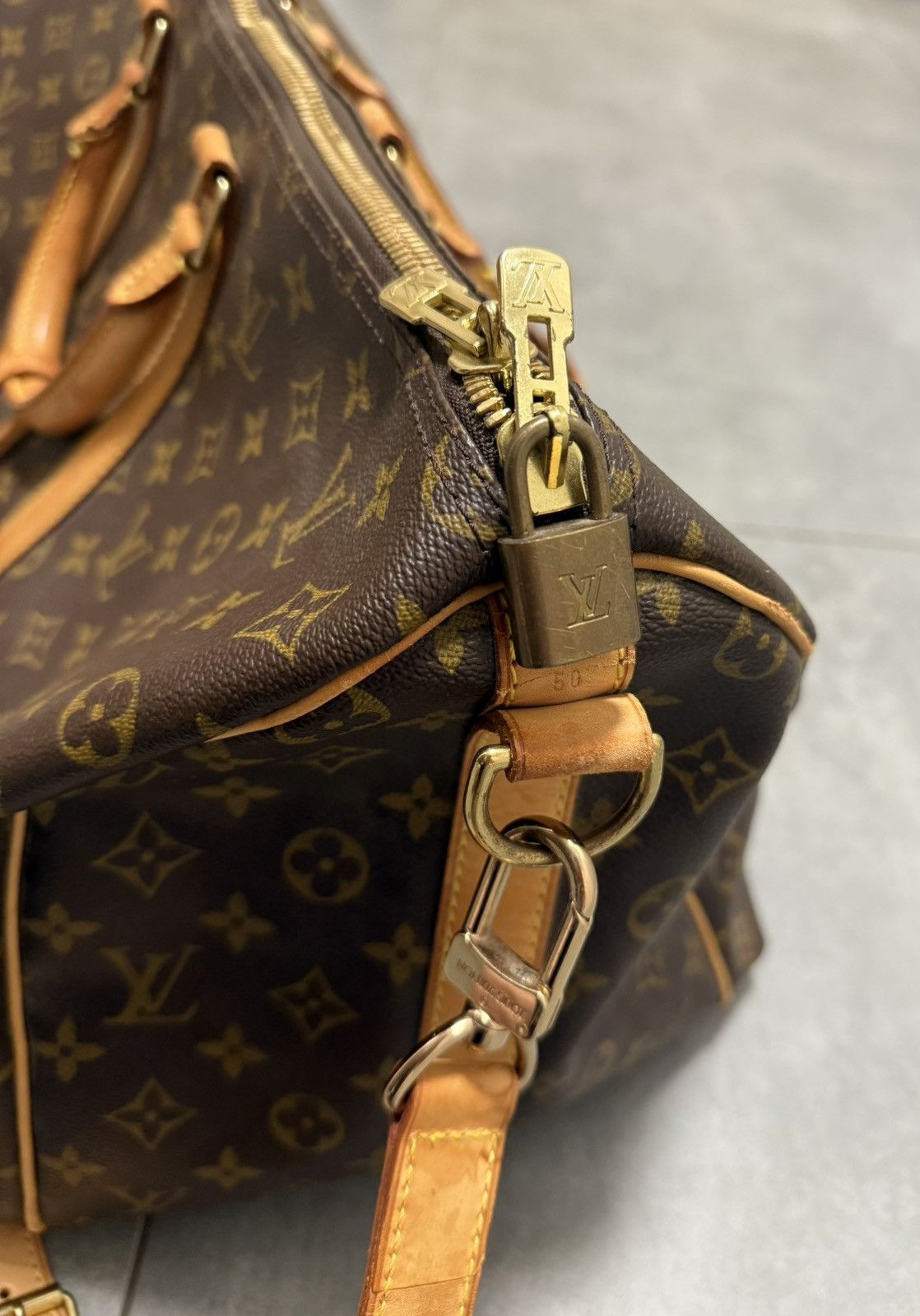 Louis Vuitton Louis Vuitton Keepall 50 Vintage Bag Size ONE SIZE - 5 Thumbnail
