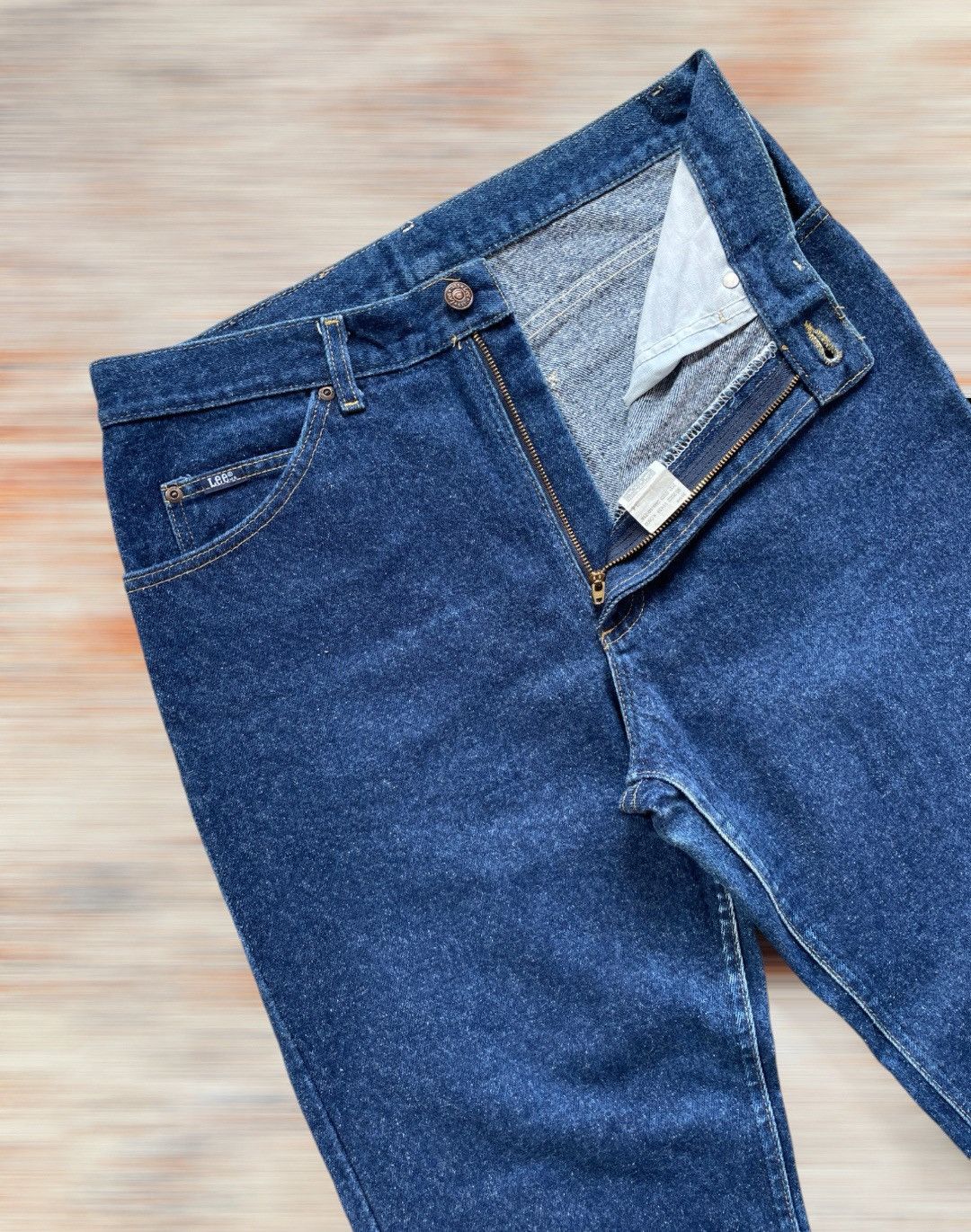 Lee × Vintage Vintage Lee Genuine Jeans (LG19) Size US 31 - 4 Thumbnail