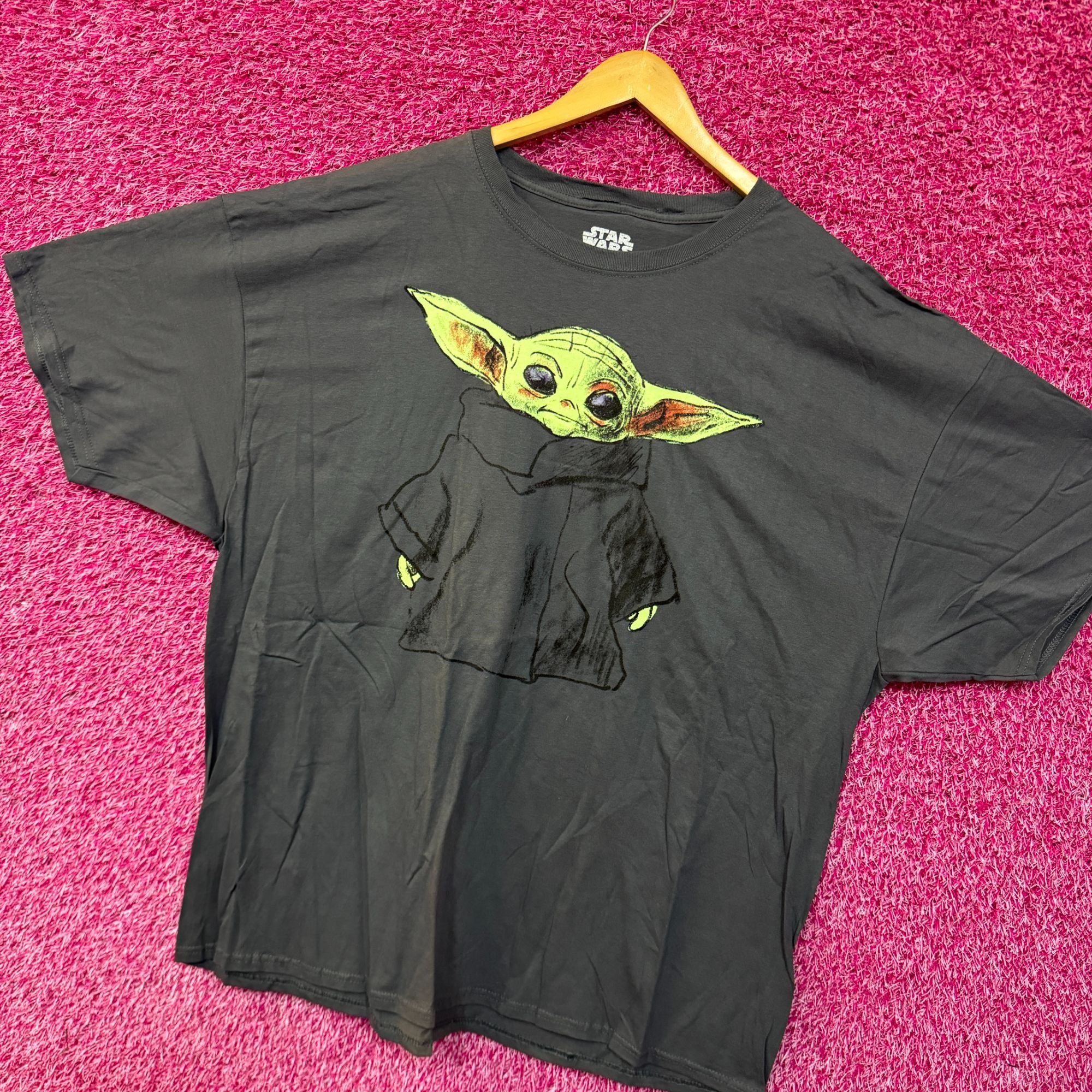 Star Wars Grogu Doodle The Mandalorian Star Wars Tshirt Size 3XL Size US XXL / EU 58 / 5 - 3 Thumbnail
