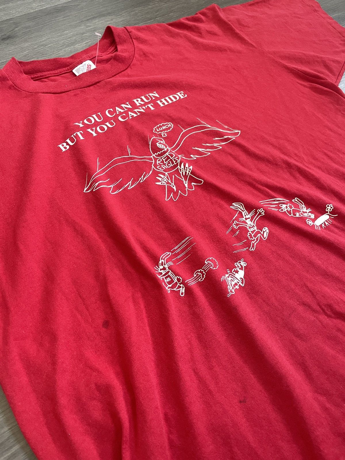 Vintage Vintage “Red Eagles Lunch” Graphic T-shirt (Sz. XL) Size US XL / EU 56 / 4 - 2 Thumbnail
