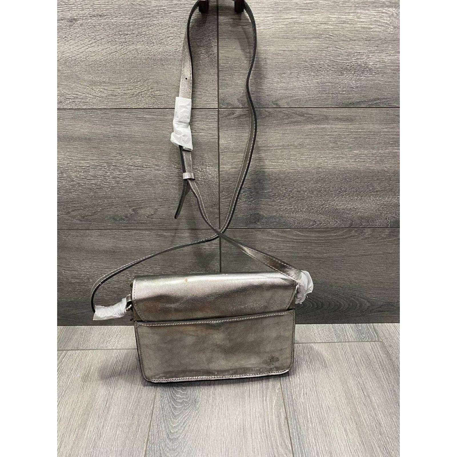 Patricia Nash Patricia Nash Leather Crossbody Antique Pltnm, bag A628413 Size ONE SIZE - 11 Thumbnail
