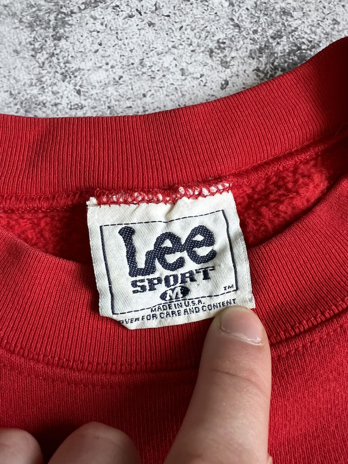 Lee Vintage Detroit Red Wings Crewneck Sweatshirt NHL Medium Size US M / EU 48-50 / 2 - 7 Thumbnail