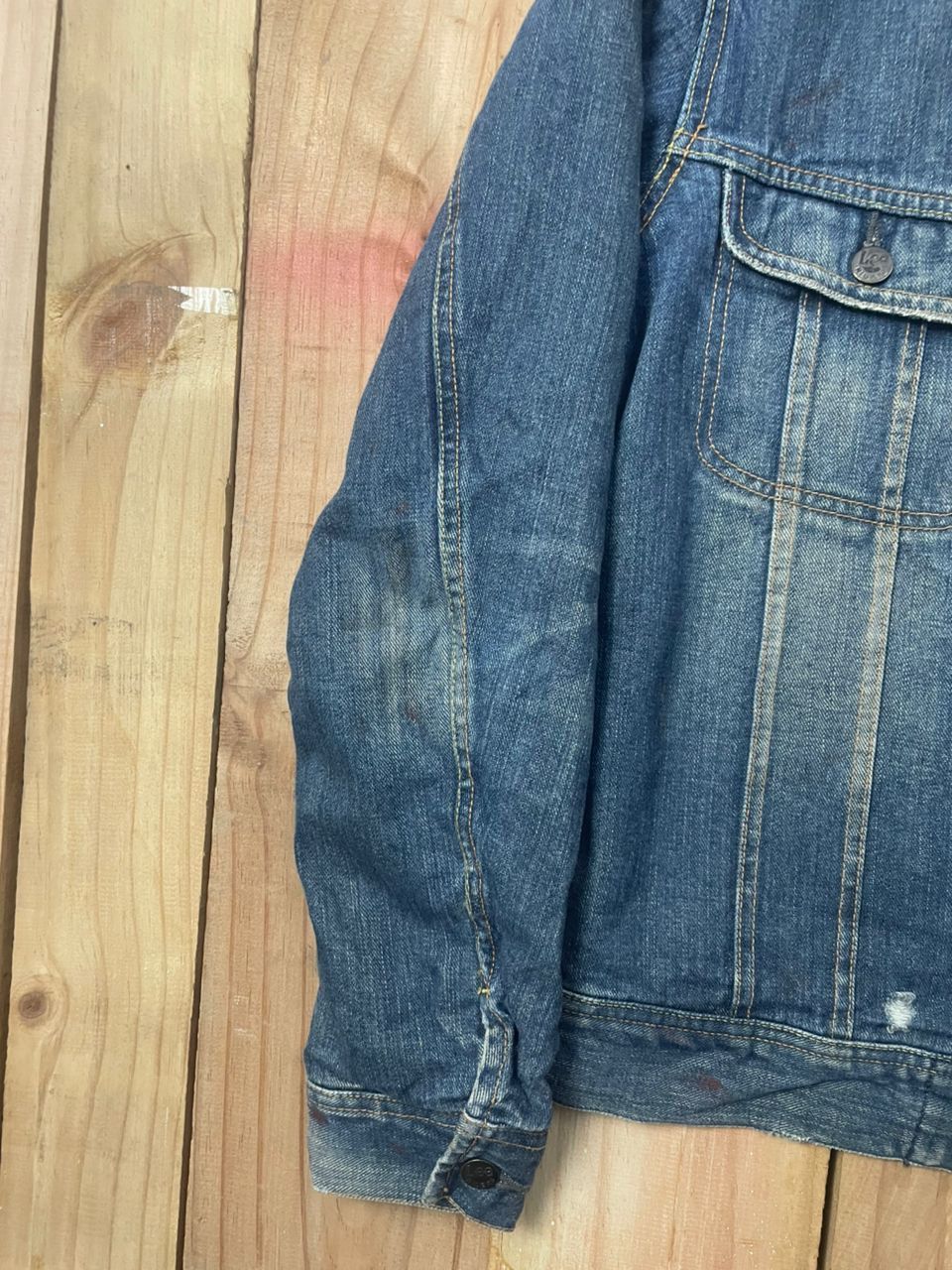 Lee × Vintage Vinatge Lee Denim Jacket Size US M / EU 48-50 / 2 - 6 Thumbnail
