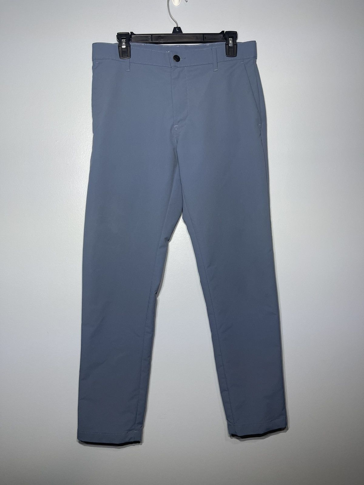 Banana Republic Banana Republic Mens Blue Chino Tech Pants Straight Sz 32x32 Size US 32 / EU 48 - 2 Thumbnail