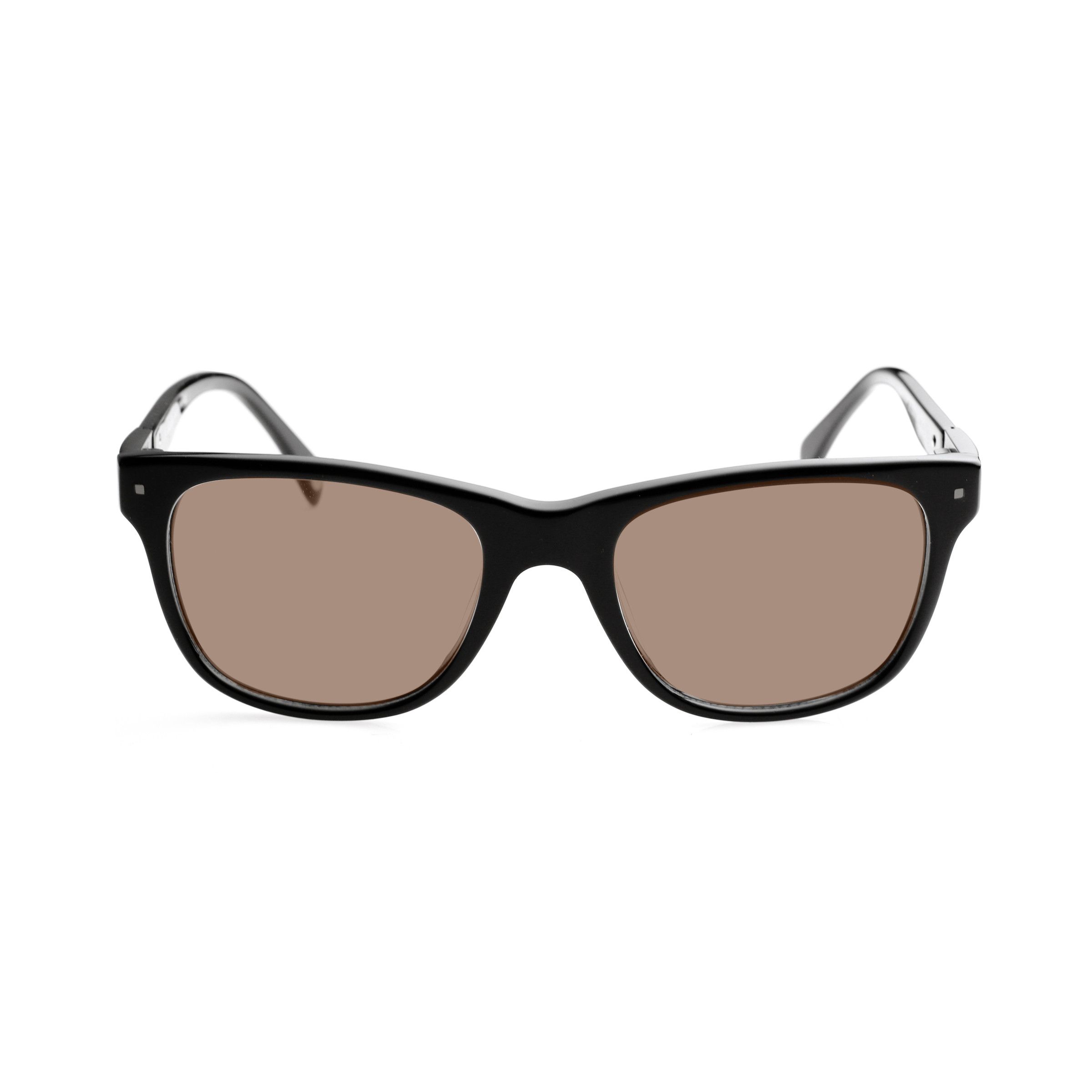 Balmain Balmain '00s Black Classic Rectangular Sunglasses Brown Size ONE SIZE - 3 Thumbnail