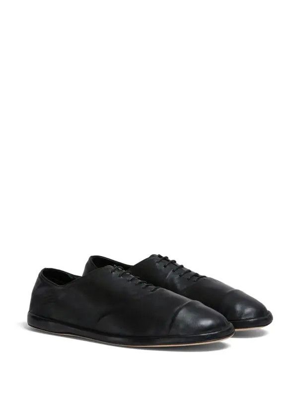 Marni o1w1db10325 Leather Derby Shoes in Black Size US 7 / EU 40 - 2 Thumbnail