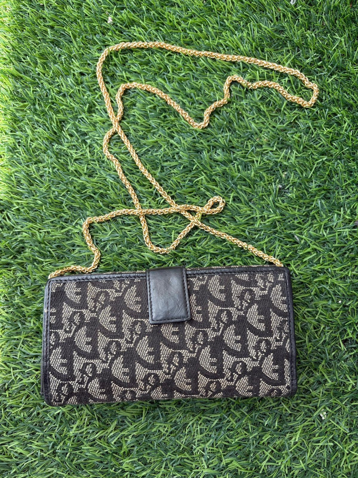 Dior Christian Dior Monogram Chain Wallet / Shoulder Bag Size ONE SIZE - 2 Thumbnail