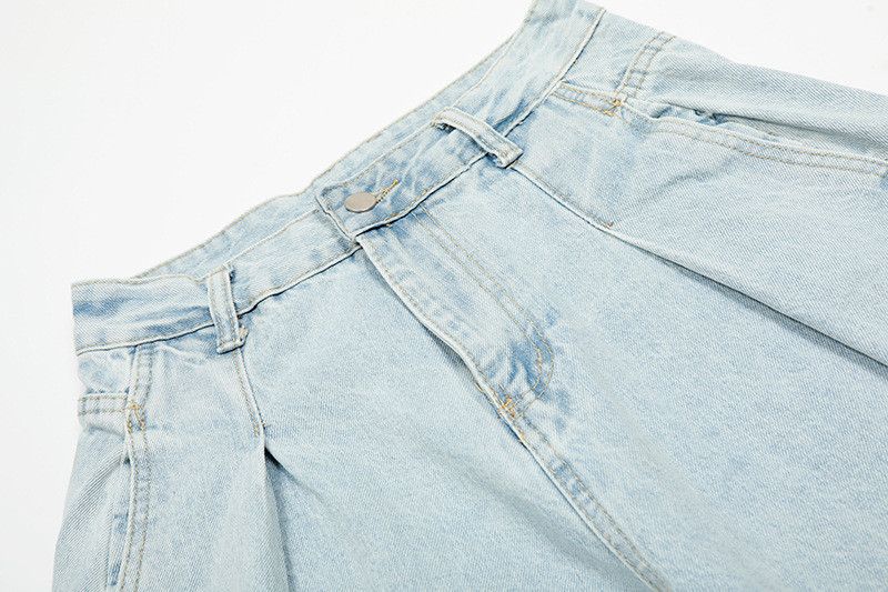 Jean High street American straight wide-leg oversized jeans Size US 32 / EU 48 - 3 Thumbnail
