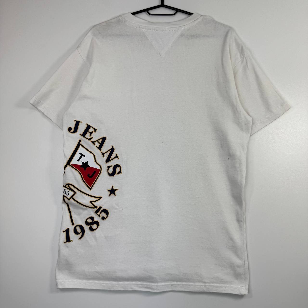 Tommy Hilfiger Tommy Hilfiger Big Logo T-Shirt White Flag Print Mens Size S Size US S / EU 44-46 / 1 - 10 Thumbnail