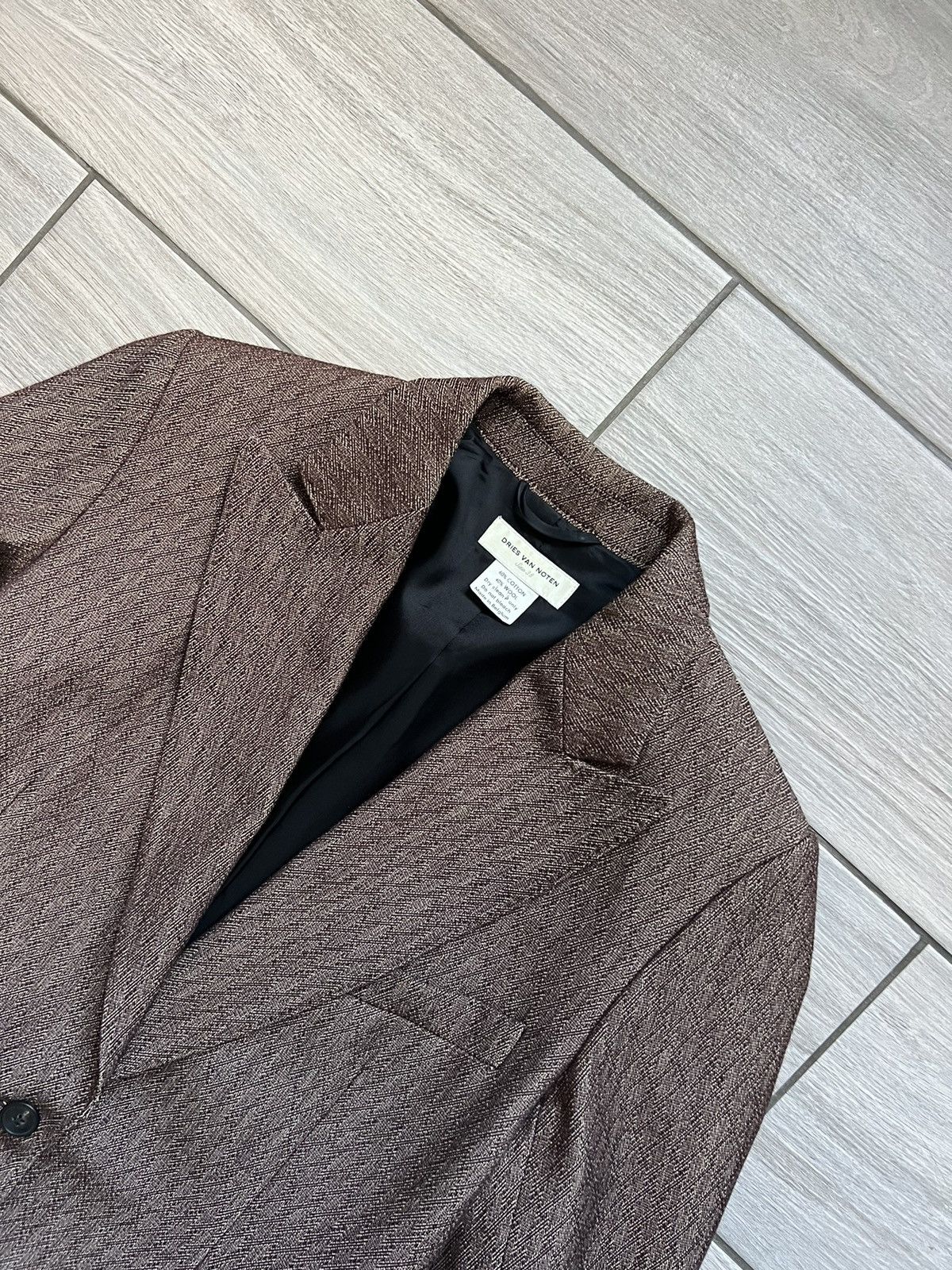 🔥Best Offer Dries Van Noten Vintage Blazer Brown Luxury