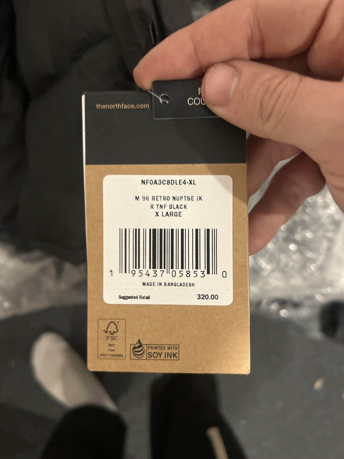 The North Face New The North Face Men’s 1996 Retro Nuptse 700 Fill Size US XS / EU 42 / 0 - 3 Thumbnail