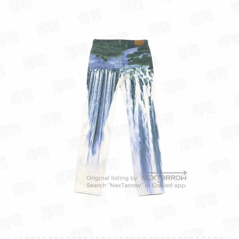 Louis Vuitton Louis Vuitton Landscape print jeans Size US 32 / EU 48 - 9 Thumbnail