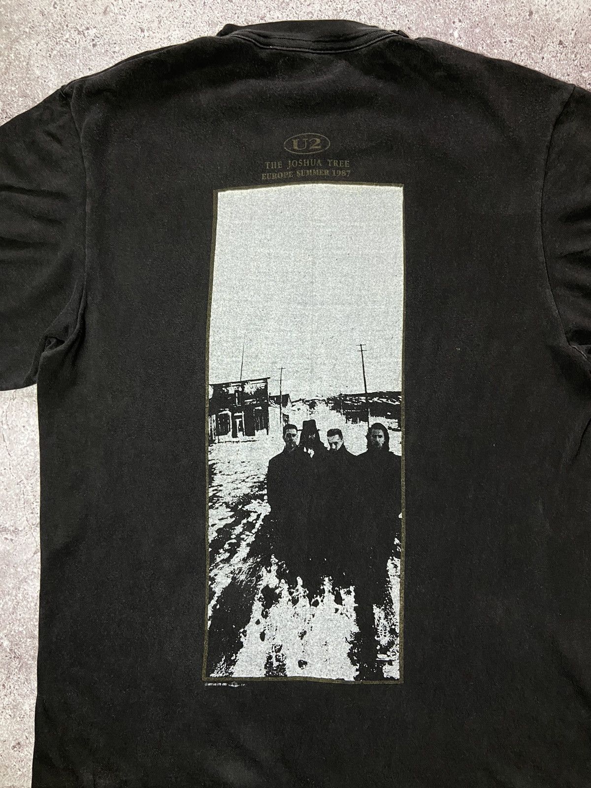 Band Tees × Vintage 💥DS 1987 Vintage U2 The Joshua Tree Tour T-Shirt 80s‼️ Size US L / EU 52-54 / 3 - 8 Thumbnail