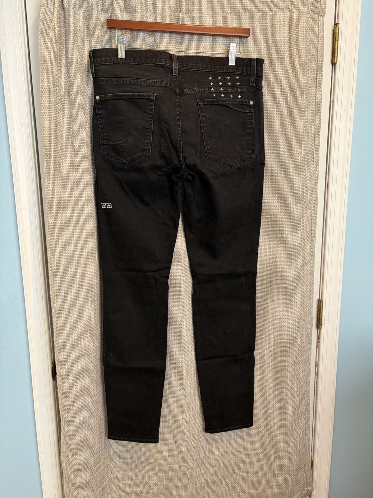 Ksubi Ksubi Van Winkle Vin Black Skinny Jeans Size US 33 - 2 Thumbnail