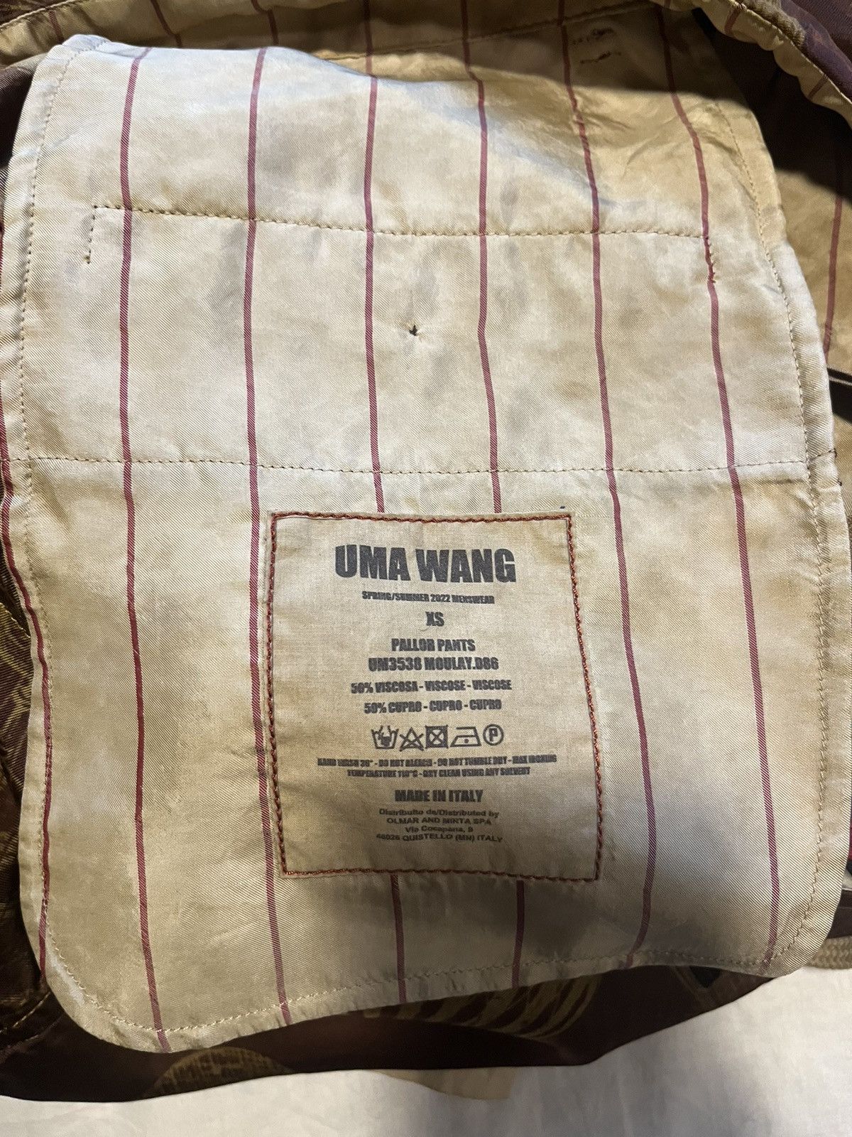 Uma Wang Uma Wang pallor pants. Size US 27 - 8 Thumbnail