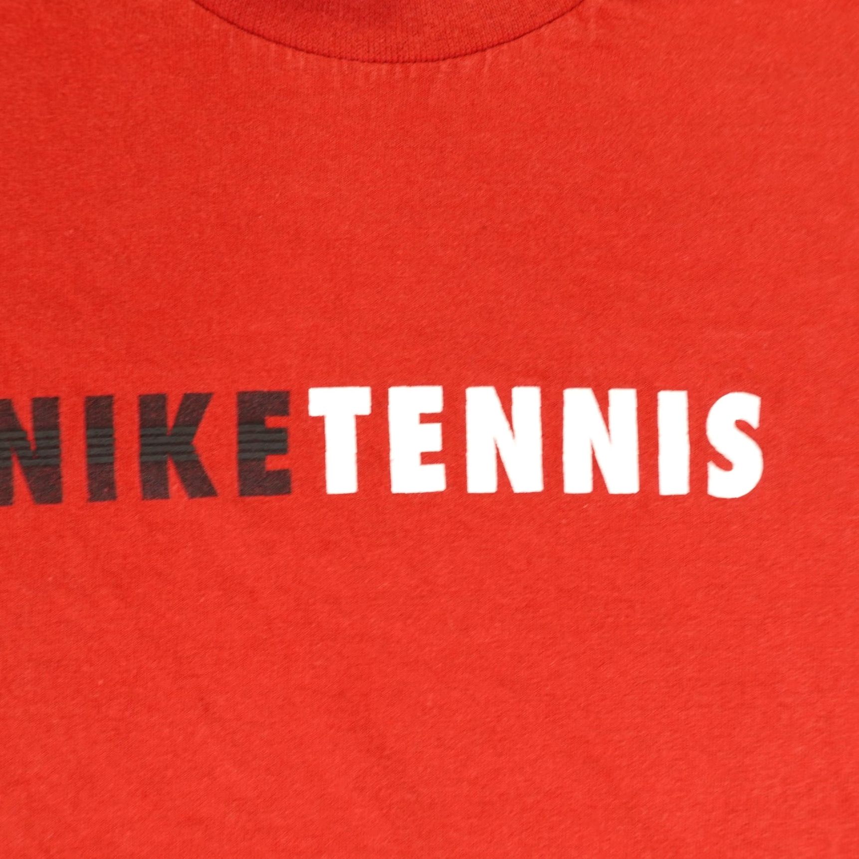 Nike VINTAGE Nike Shirt Mens Large Tennis Spell Out Athletic Workout Gym Sports Y2K ^ Size US L / EU 52-54 / 3 - 3 Thumbnail