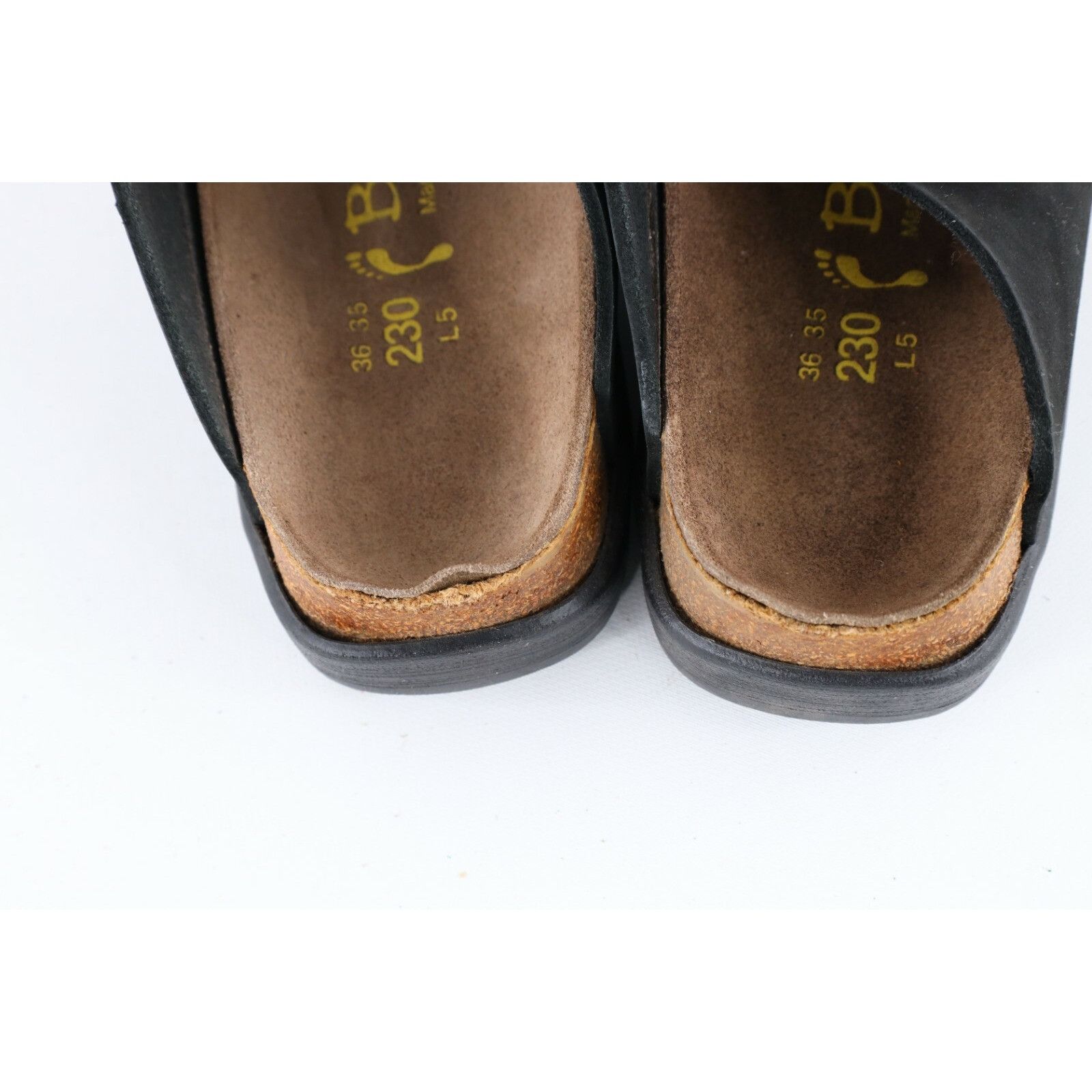 Birkenstock × Vintage Vintage Betula Birkenstock Suede Leather Slip On Sandals Size US 5 / IT 35 - 5 Thumbnail