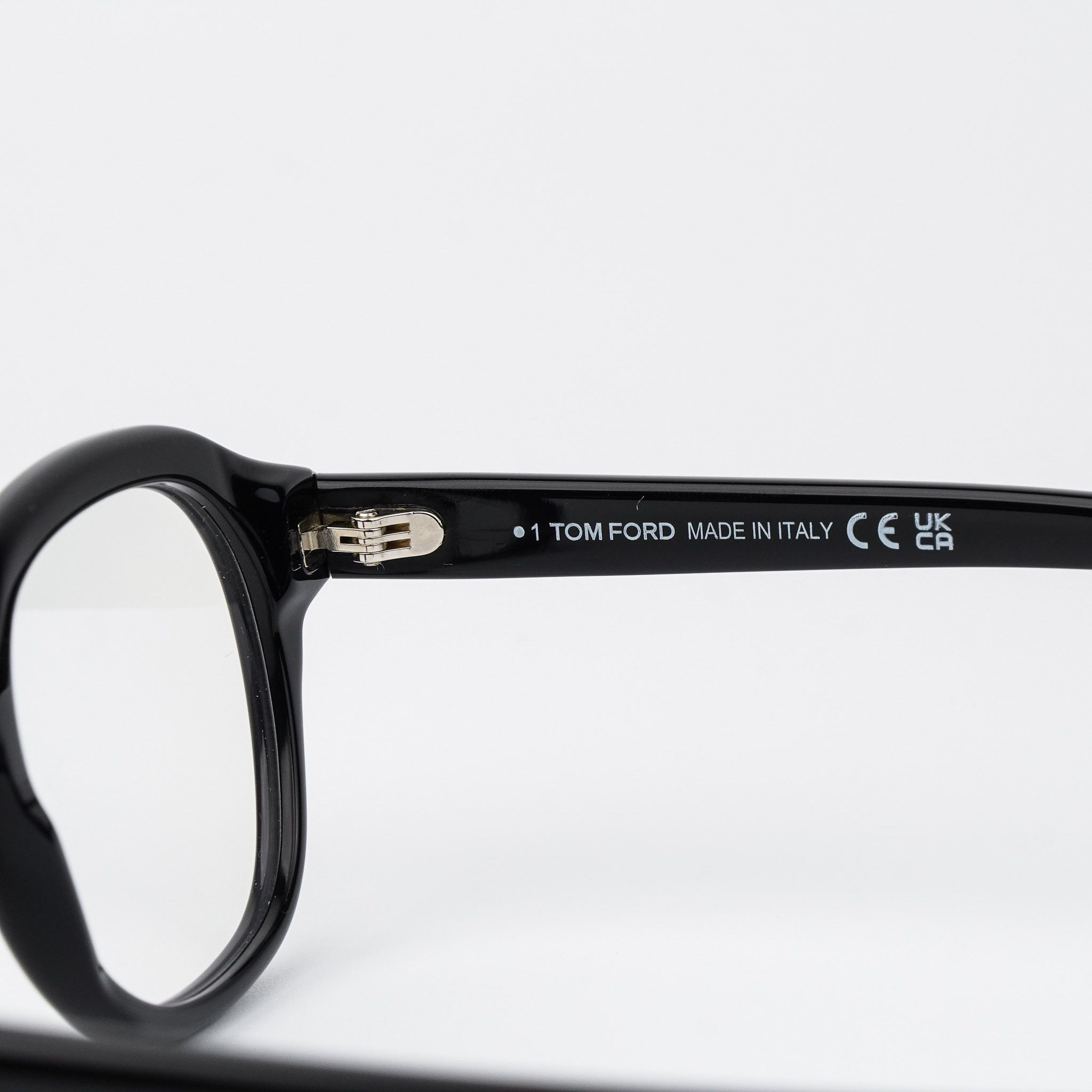 Tom Ford Tom Ford Men Eyeglasses Round FT5871-B 001 NEW AUTHENTIC Size ONE SIZE - 7 Thumbnail