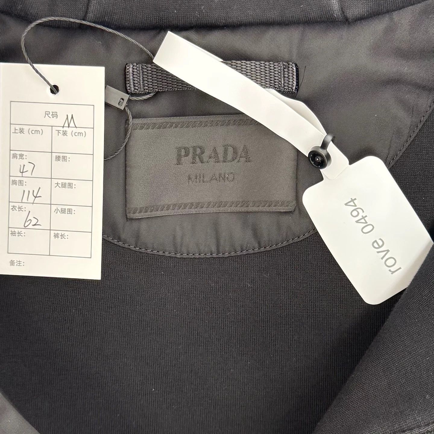 Prada Prada Classic Triangle Logo Hooded Nylon Zipper Jacket Size M / US 6-8 / IT 42-44 - 5 Thumbnail