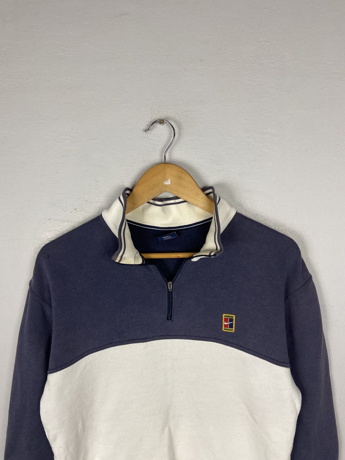 Nike VINTAGE NIKE COURT SWEATER Size US L / EU 52-54 / 3 - 2 Thumbnail