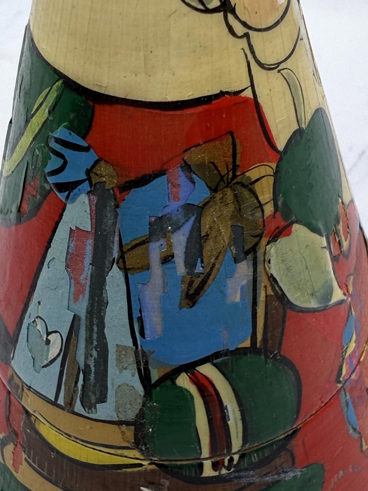 Designer Vintage Nesting Doll Santa Claus Size ONE SIZE - 3 Thumbnail