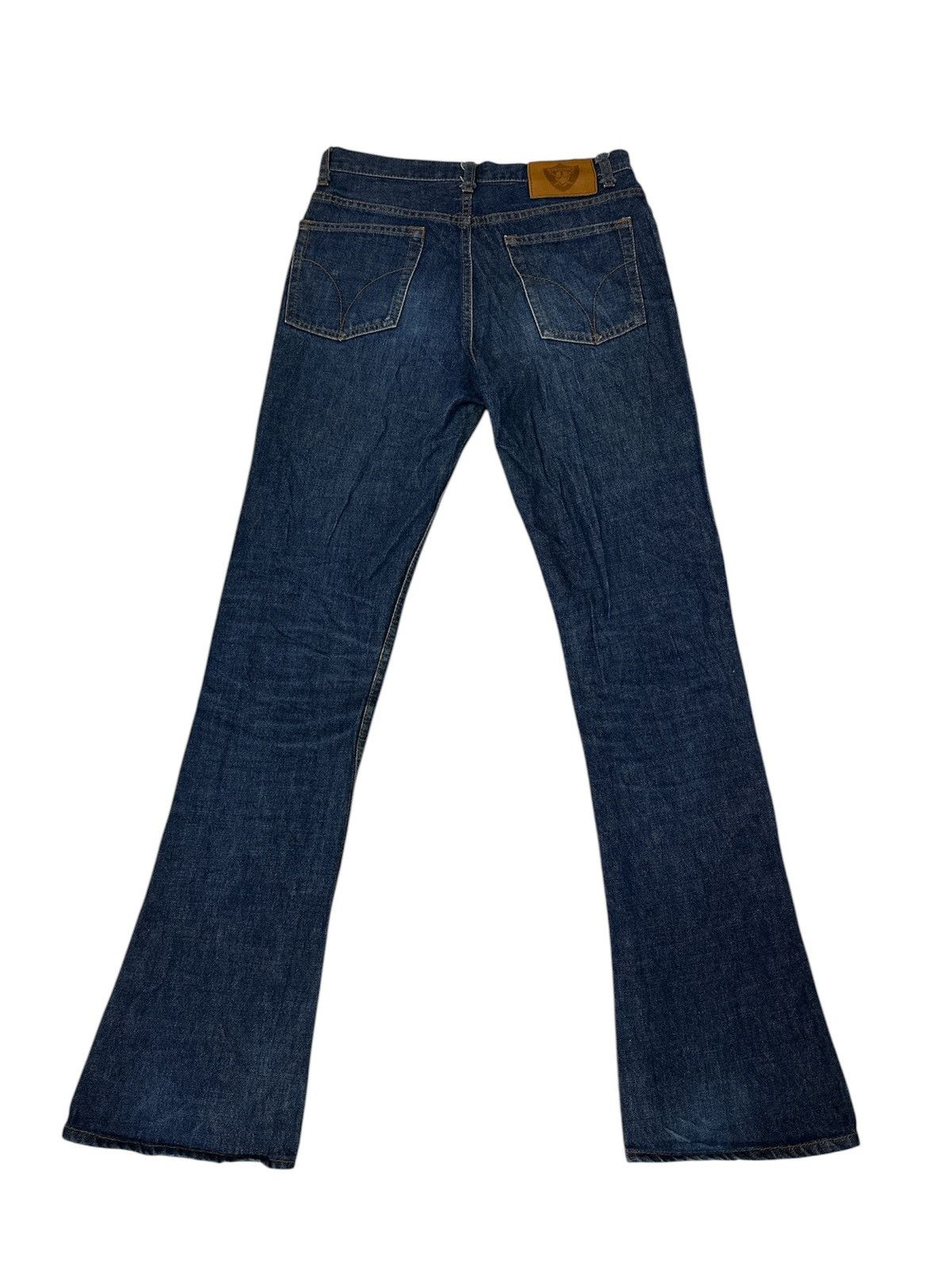Kapital Distressed Hysterics Glamour Flare Y2K Goa Lgb Style Jeans Size US 28 / EU 44 - 5 Thumbnail