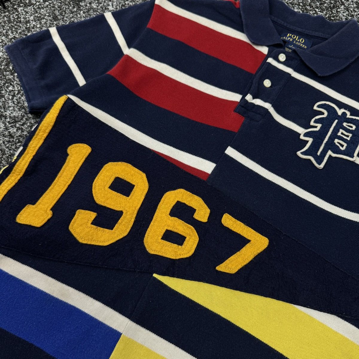 Other Rugby Polo Ralph Lauren Chief Keef Style Vintage Big Logo Size US S / EU 44-46 / 1 - 4 Thumbnail