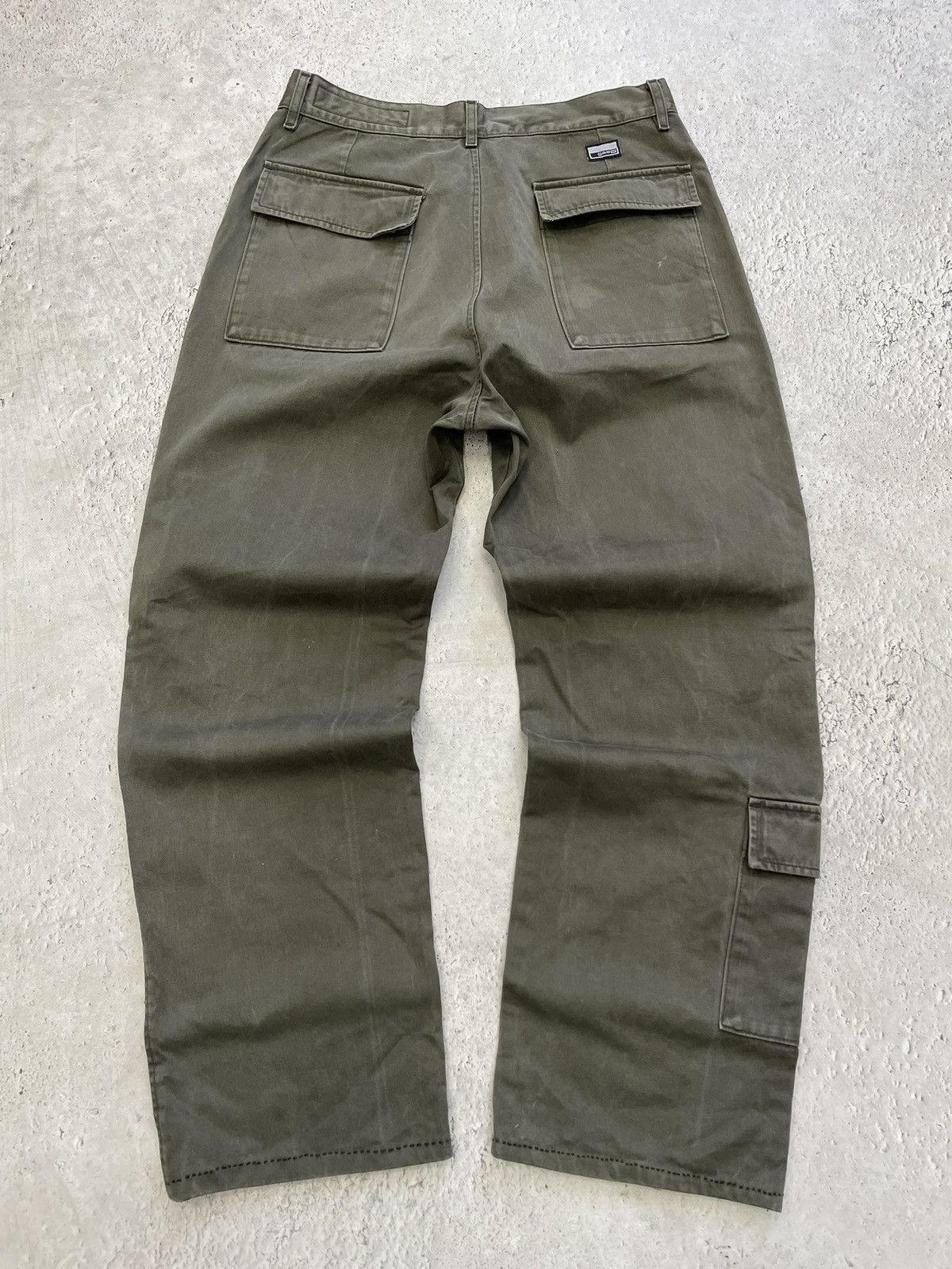 GAS Junya watanabe green workwear cargo pants carpenter utility Size US 33 - 9 Thumbnail