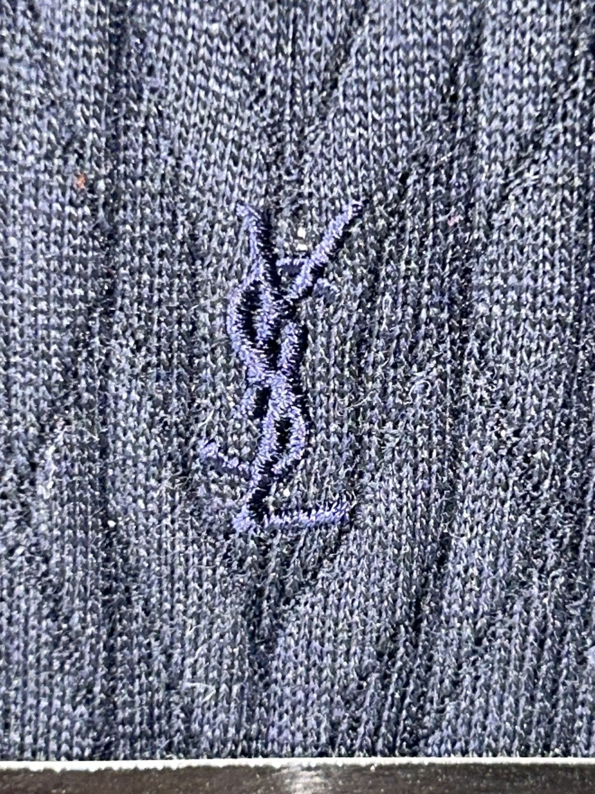 Yves Saint Laurent Yves Saint Laurent Men’s Black Dress Socks in Box Size ONE SIZE - 2 Thumbnail