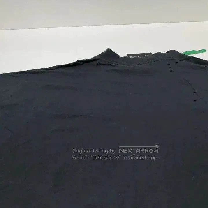 Balenciaga Balenciaga Black Graphic Short Sleeve T. Size US M / EU 48-50 / 2 - 8 Thumbnail
