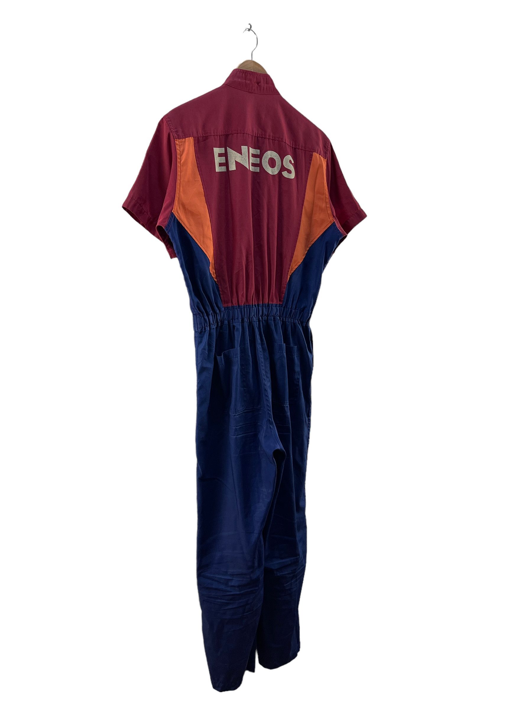 Japanese Brand Vintage 90s Eneos Overall Racing Team Size US 32 / EU 48 - 3 Thumbnail