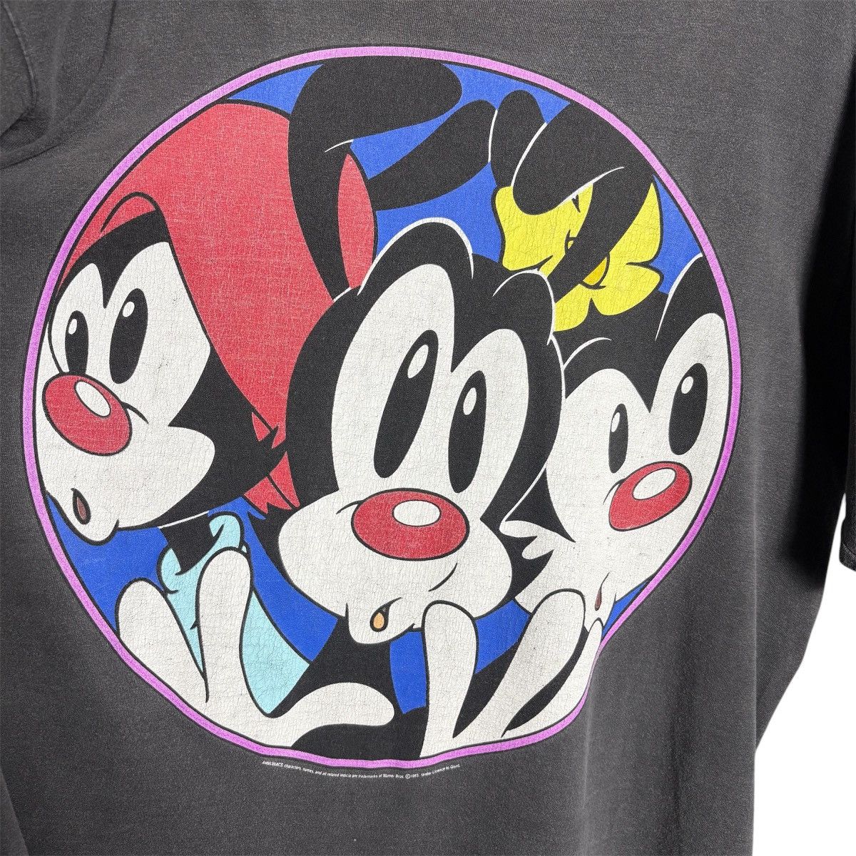 Cartoon Network × Vintage Vintage 90s Animanias Big Head T-Shirt Size US XL / EU 56 / 4 - 3 Thumbnail