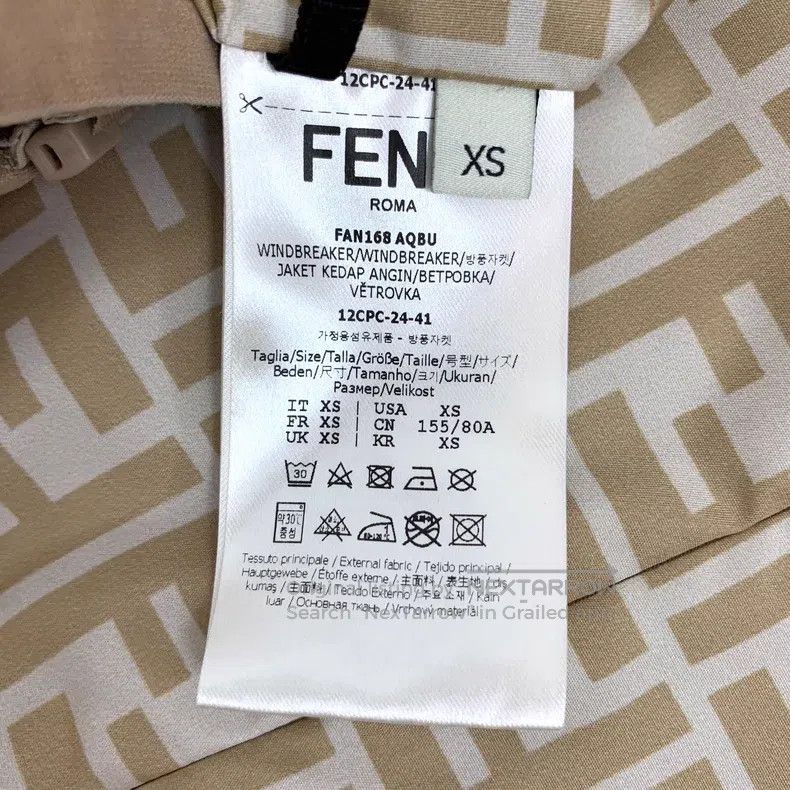 Fendi Fendi 24 Model Color-Blocked Old Logo Print Two-Sided Zipp Size XS / US 0-2 / IT 36-38 - 6 Thumbnail