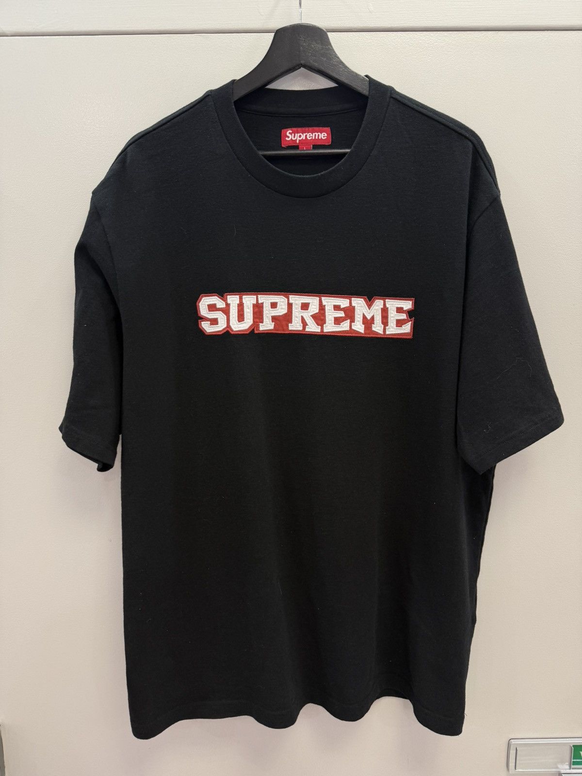 Supreme Satin Applique Shirt