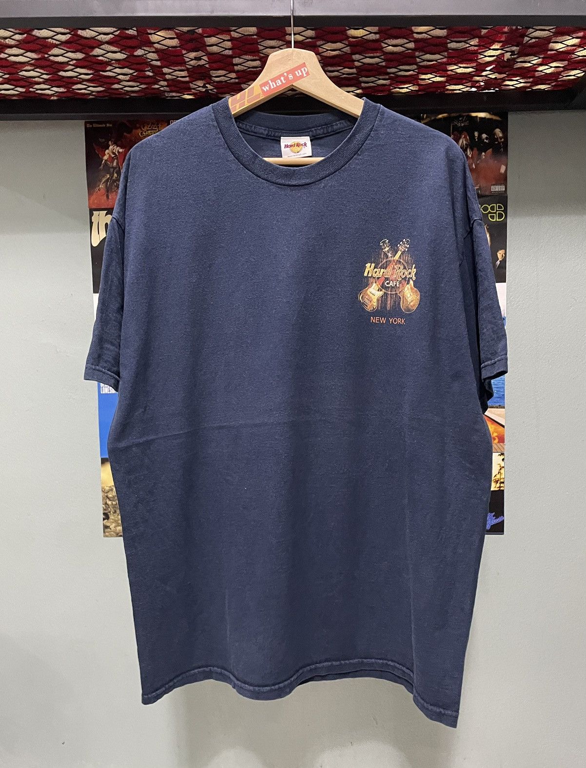 Hard Rock Cafe × Vintage Vintage HRC New York Tee Size US XL / EU 56 / 4 - 1 Thumbnail