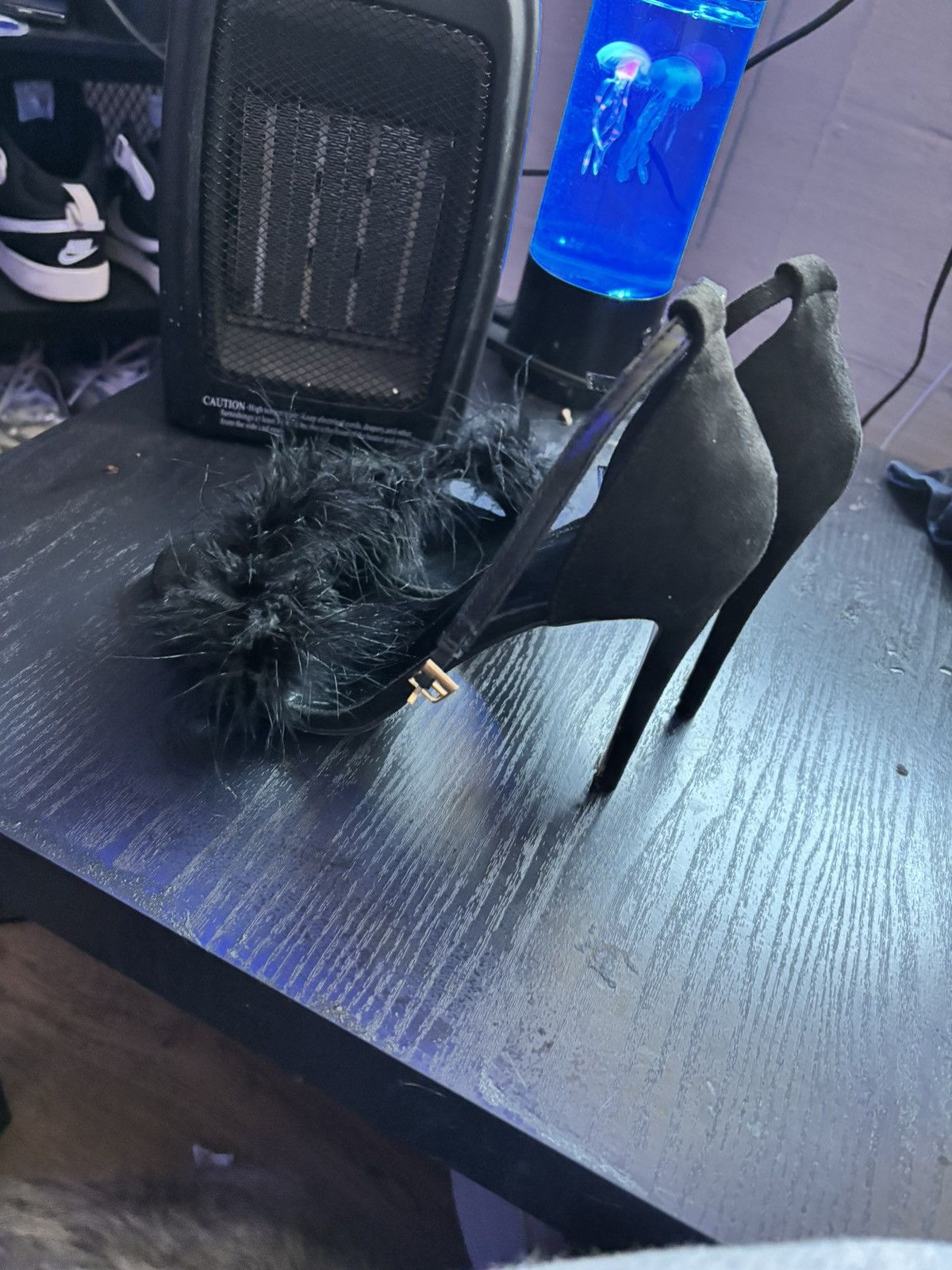 Rainbow Black rainbow heels Size US 7 / IT 37 - 2 Thumbnail