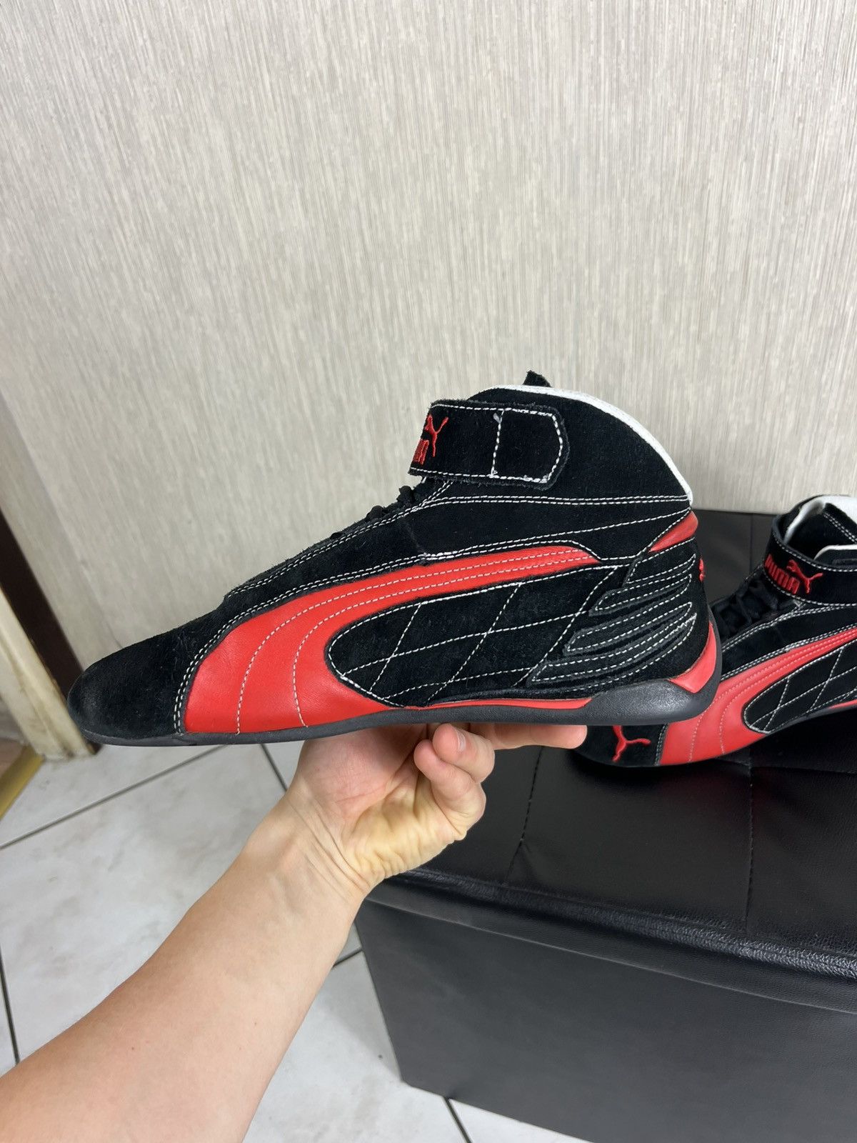 Puma × Vintage Vintage Puma y2k speed cat high racing ferrari sneaker shoes Size US 7.5 / EU 40-41 - 8 Thumbnail