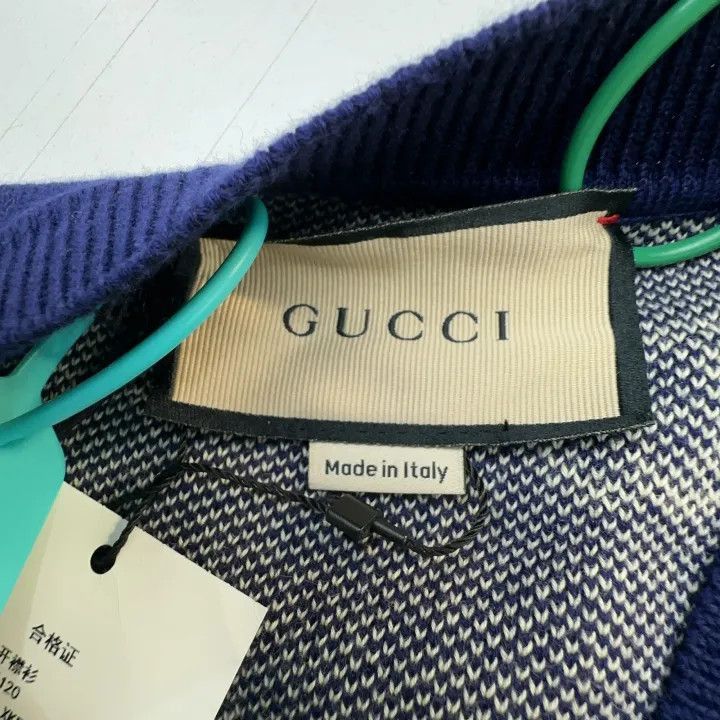 Gucci Gucci Gucci FW21 GG Print Knit Cardigan -2506 Size US L / EU 52-54 / 3 - 4 Thumbnail