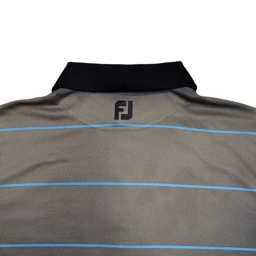 Footjoy FootJoy Golf Polo Black Blue Large Size US L / EU 52-54 / 3 - 4 Thumbnail
