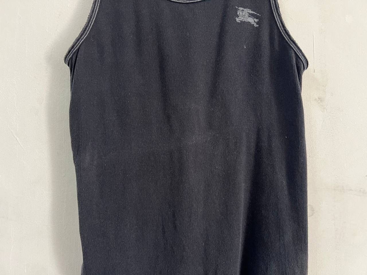 Burberry Burberry Black Label Distressed Tank Top Size US M / EU 48-50 / 2 - 4 Thumbnail