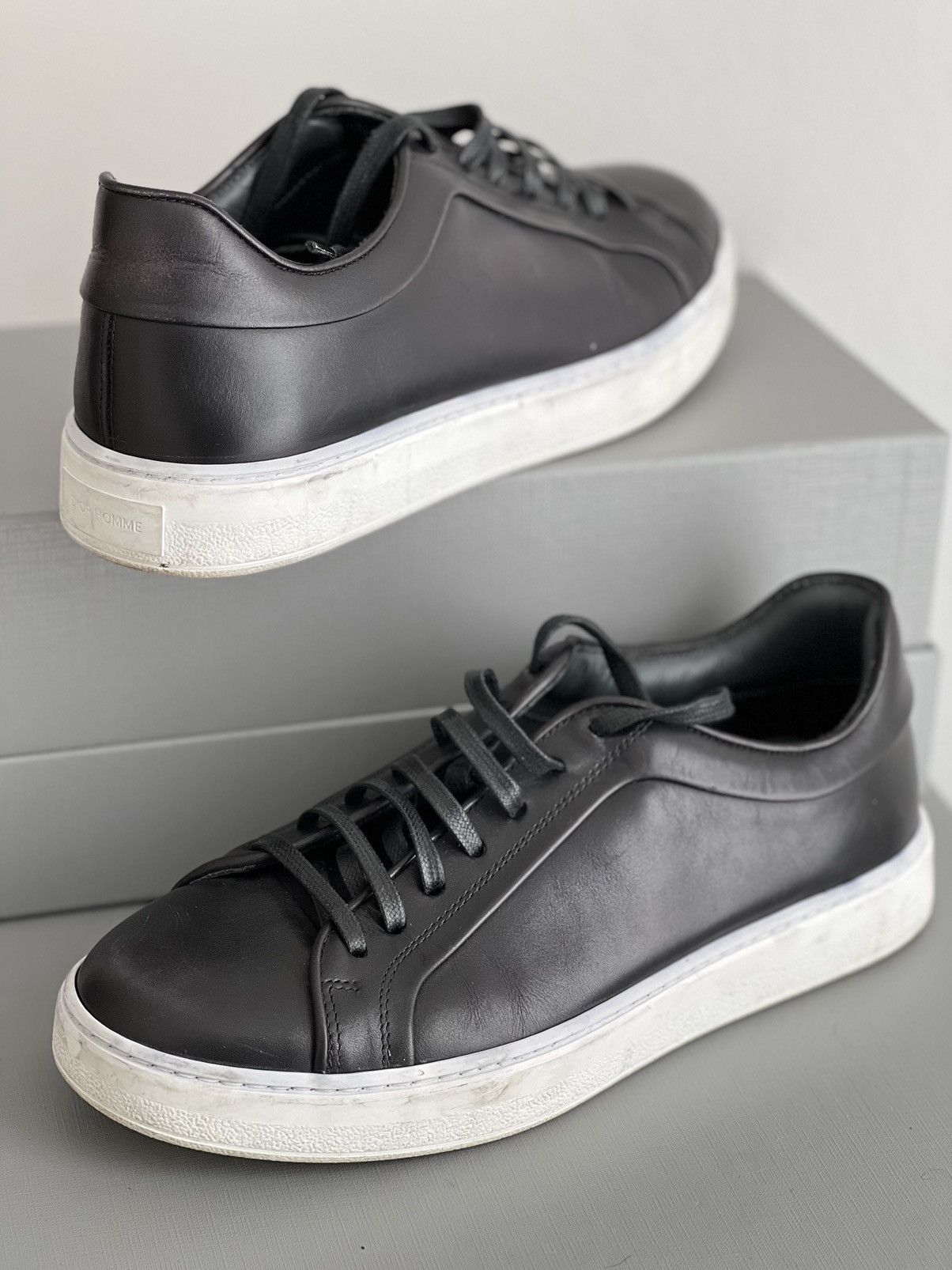 Dior Basic Dior Homme Black And White Sneakers Grailed 2589