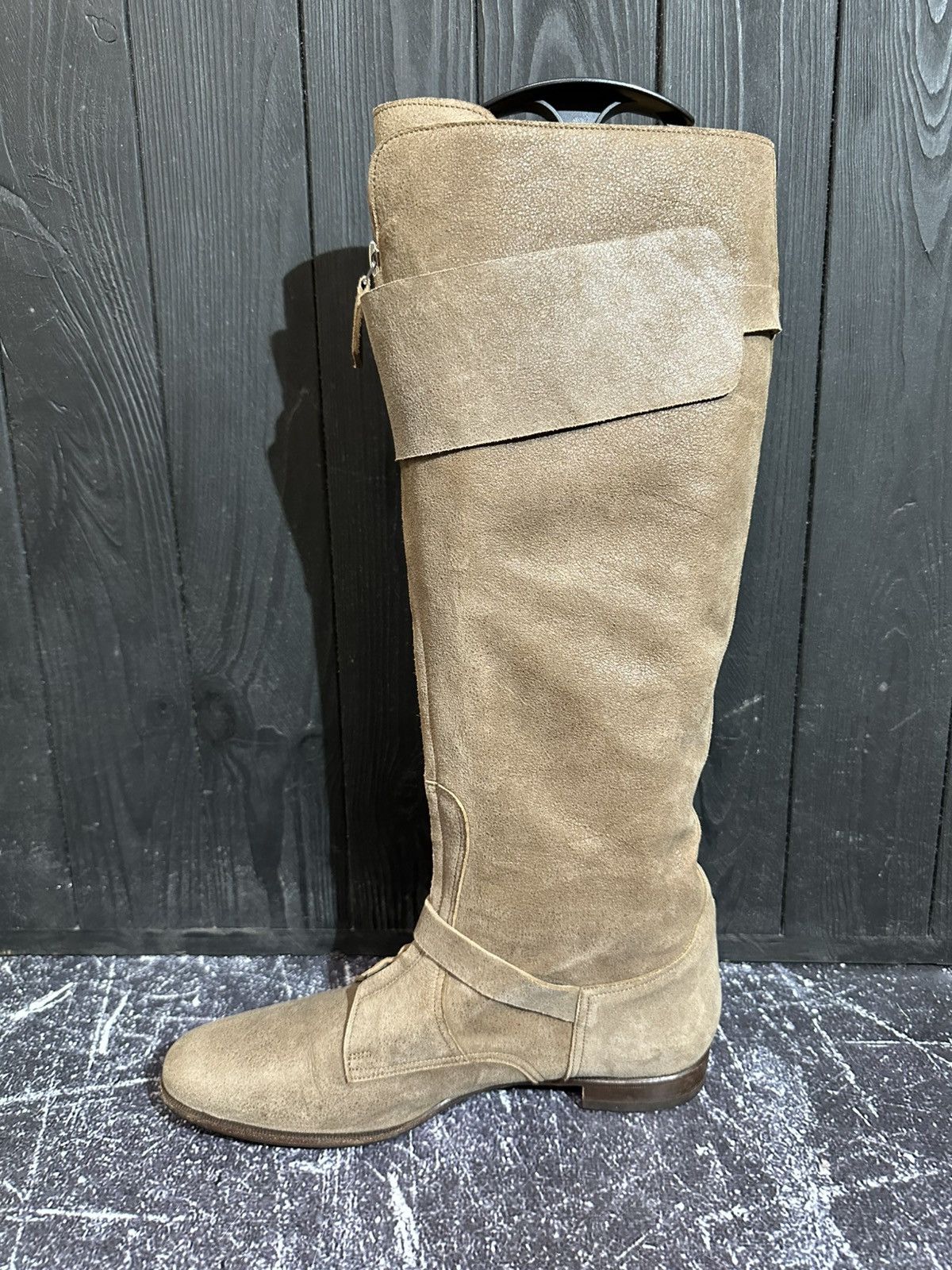 Hermes HERMES Suede zip front Boots Size 37 Size US 7 / IT 37 - 10 Thumbnail