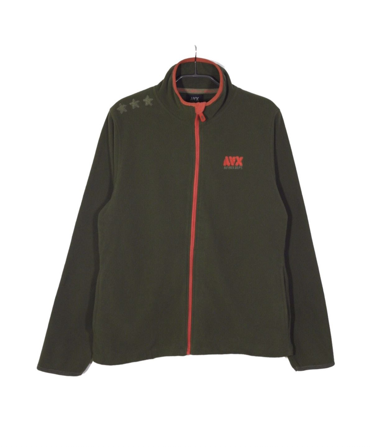 Avirex Avirex Fleece Zip Jacket Women's Sz XL Size XL / US 12-14 / IT 48-50 - 1 Thumbnail
