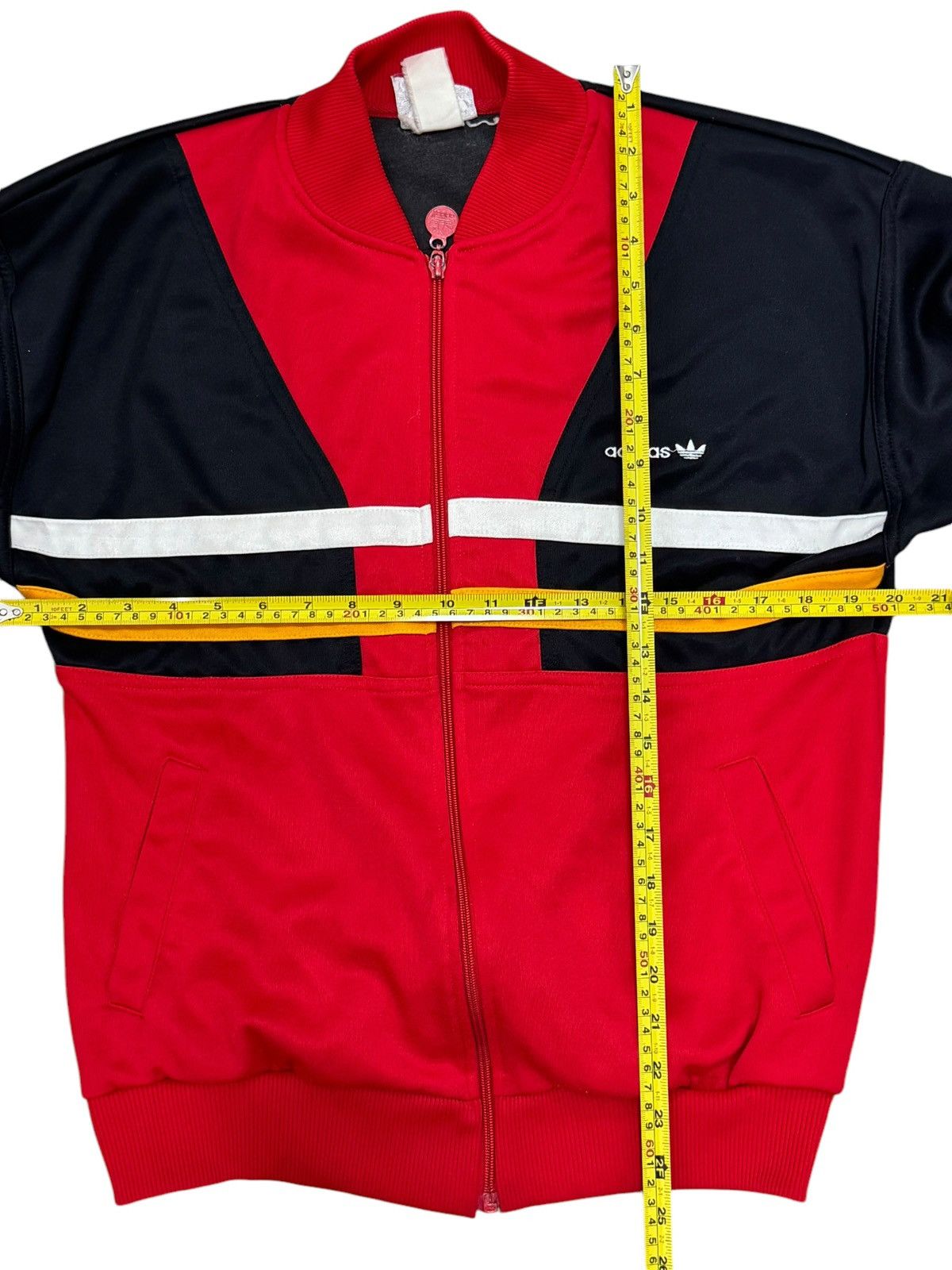 Adidas × RUN DMC × Vintage VINTAGE 80’s ADIDAS TREFOIL JACKET WARM UP RUN DMC A3 Size US S / EU 44-46 / 1 - 3 Thumbnail