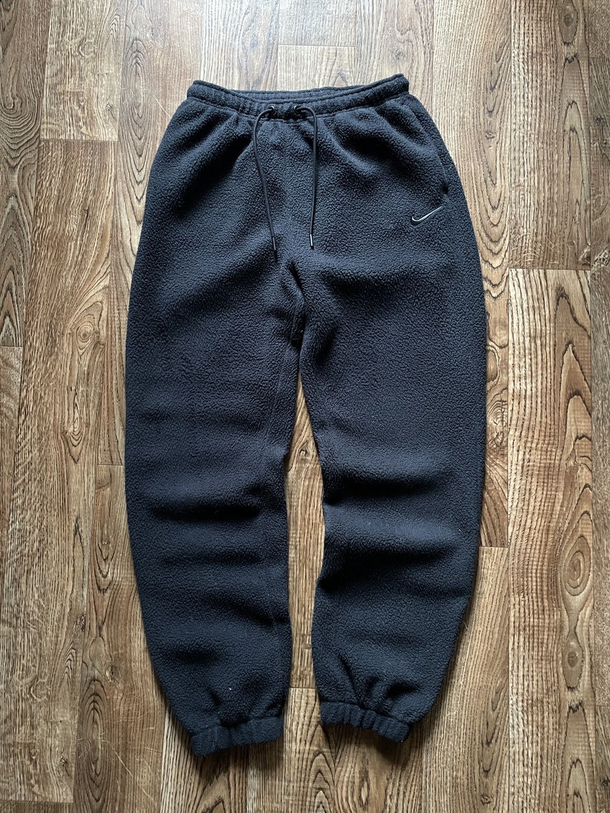 Nike NIKE VINTAGE TEDDY FLEECE BAGGY OVERSIZED PANTS Size US 30 / EU 46 - 1 Thumbnail
