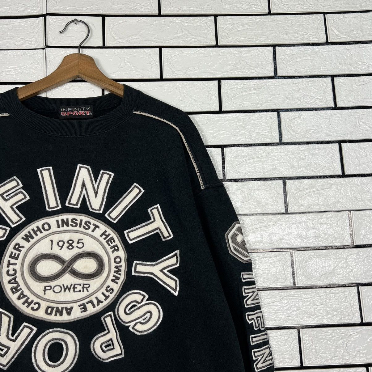 Japanese Brand Vintage INFINTY SPORT Embroidery Logo Sweatshirt #3969-C181 Size US XXL / EU 58 / 5 - 4 Thumbnail