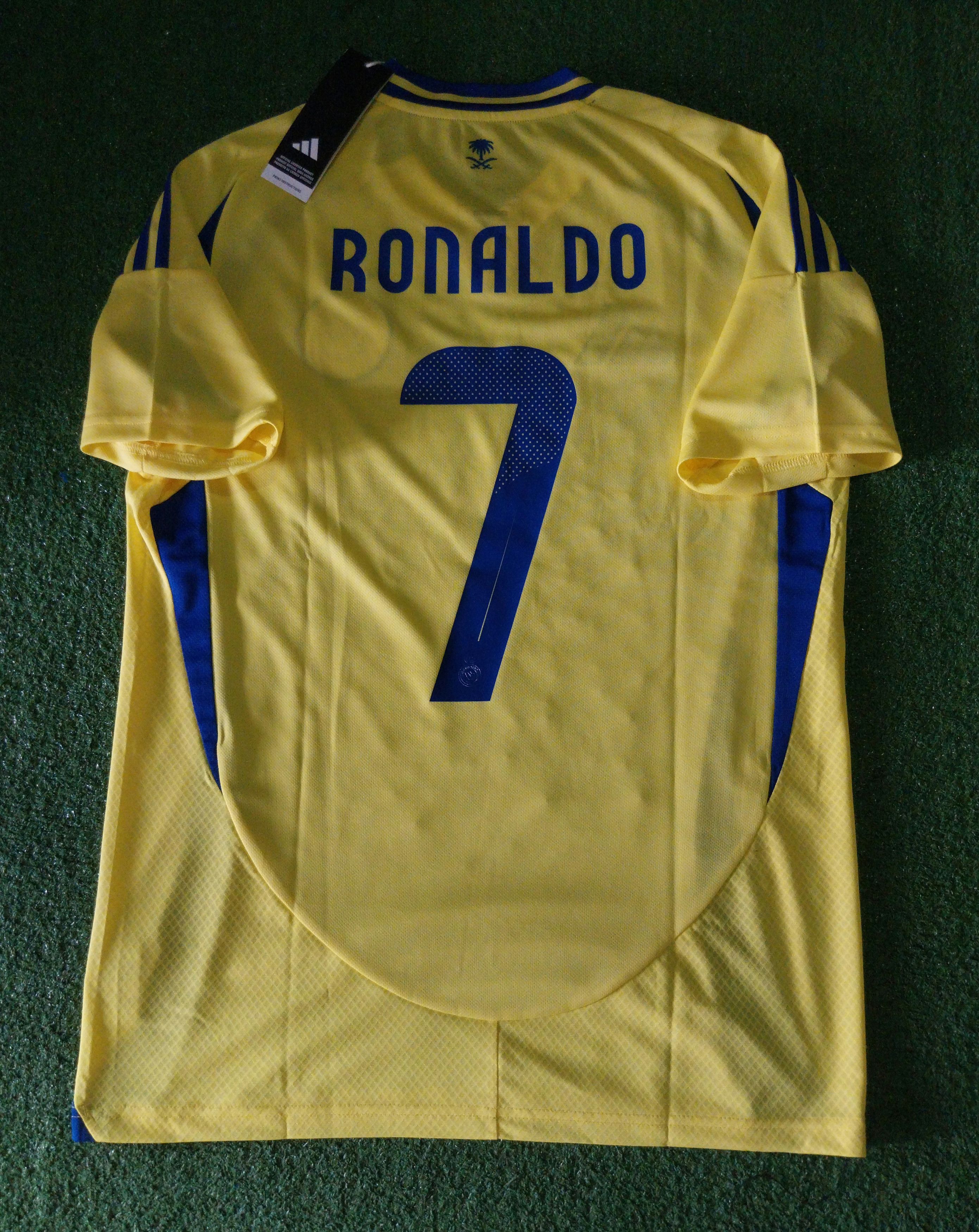 Adidas Al Nassr home 2024/2025 cristiano ronaldo jersey football Size US L / EU 52-54 / 3 - 2 Thumbnail